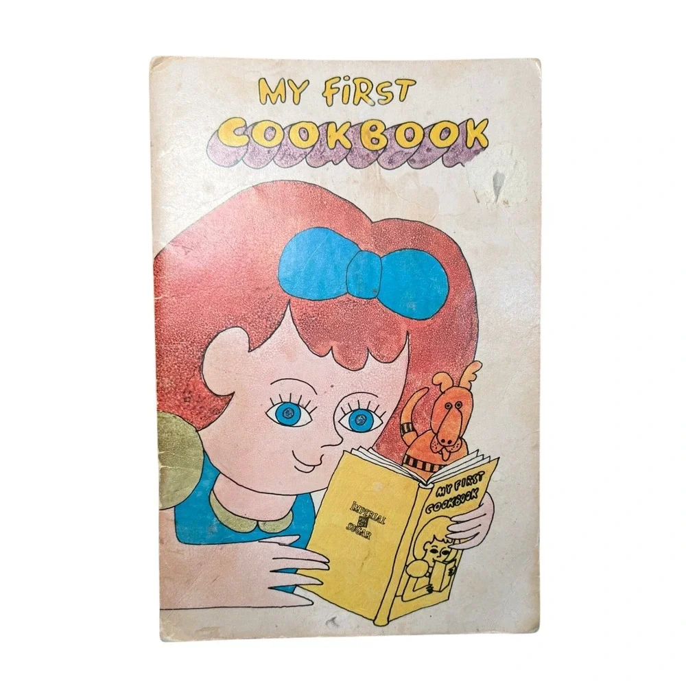 Vintage‎ 1972 Imperial Sugar My First Cookbook Kids Recipe Book
